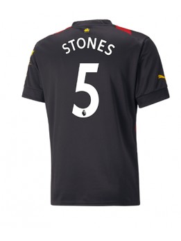 Manchester City John Stones #5 Auswärtstrikot 2022-23 Kurzarm